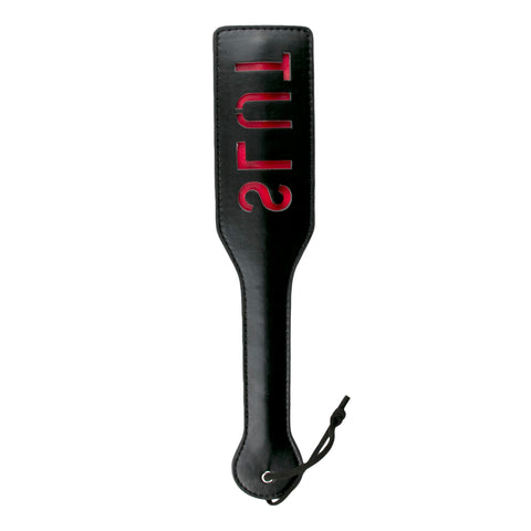 Paddle Slut Black for Thrilling Intimate Moments Whips & Paddles