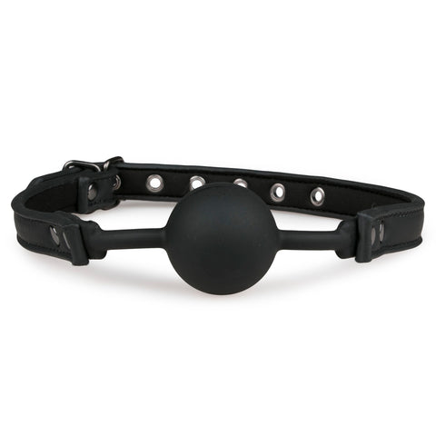 Ball Gag With Silicone Ball For Bondage Play Gags
