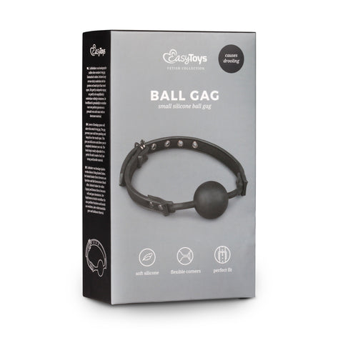 Ball Gag With Silicone Ball For Bondage Play Gags