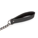 Collar With Nipple Chains Made From Faux Leather > Bondage Gear > Collars & Leashes