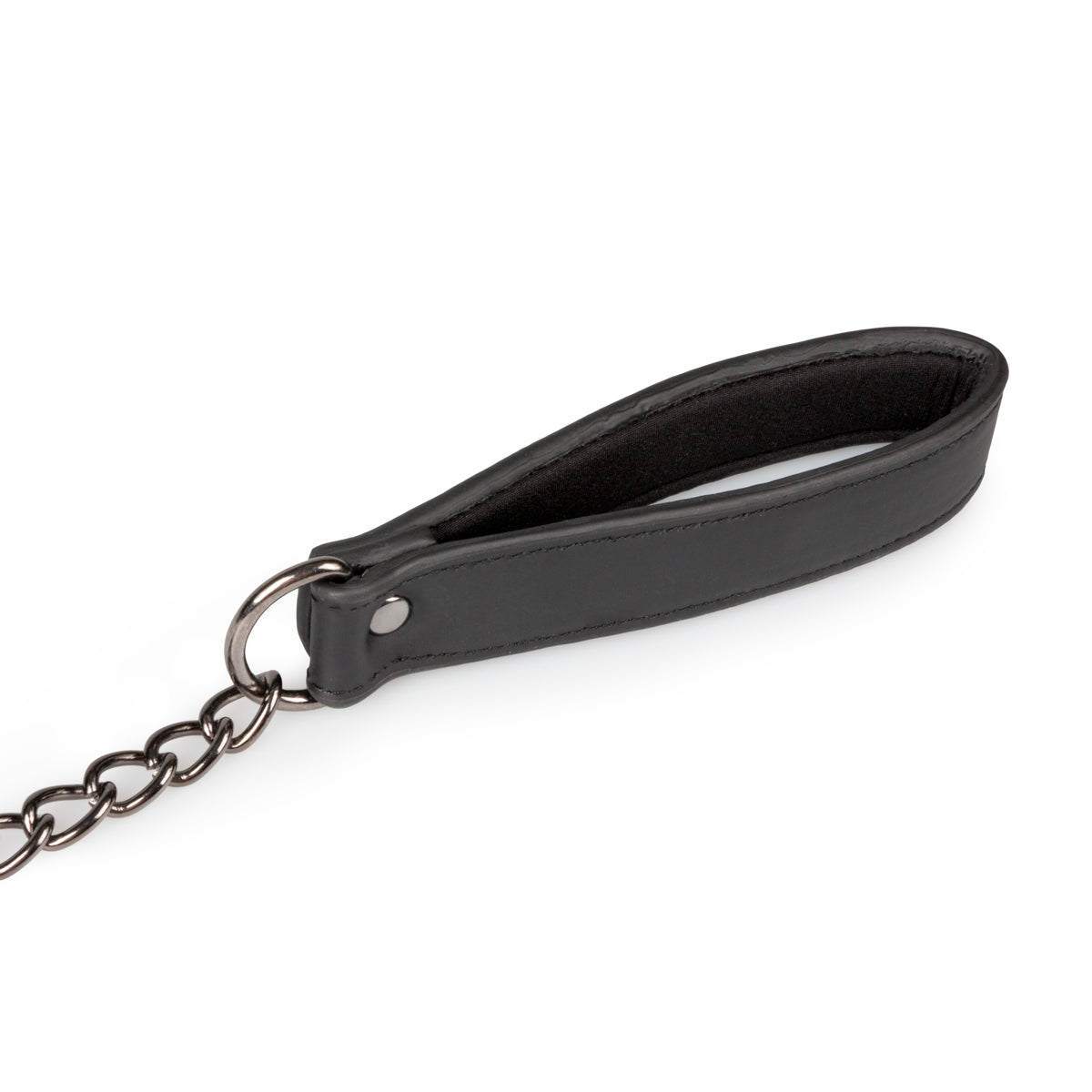 Collar With Nipple Chains Made From Faux Leather > Bondage Gear > Collars & Leashes