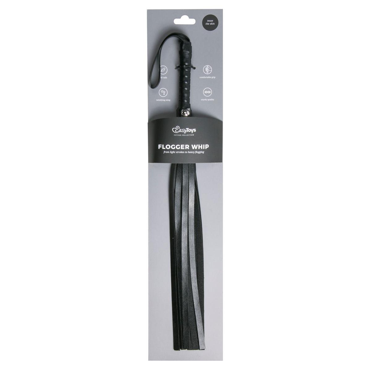 Flogger Whip Leather > Bondage Gear > Whips & Floggers