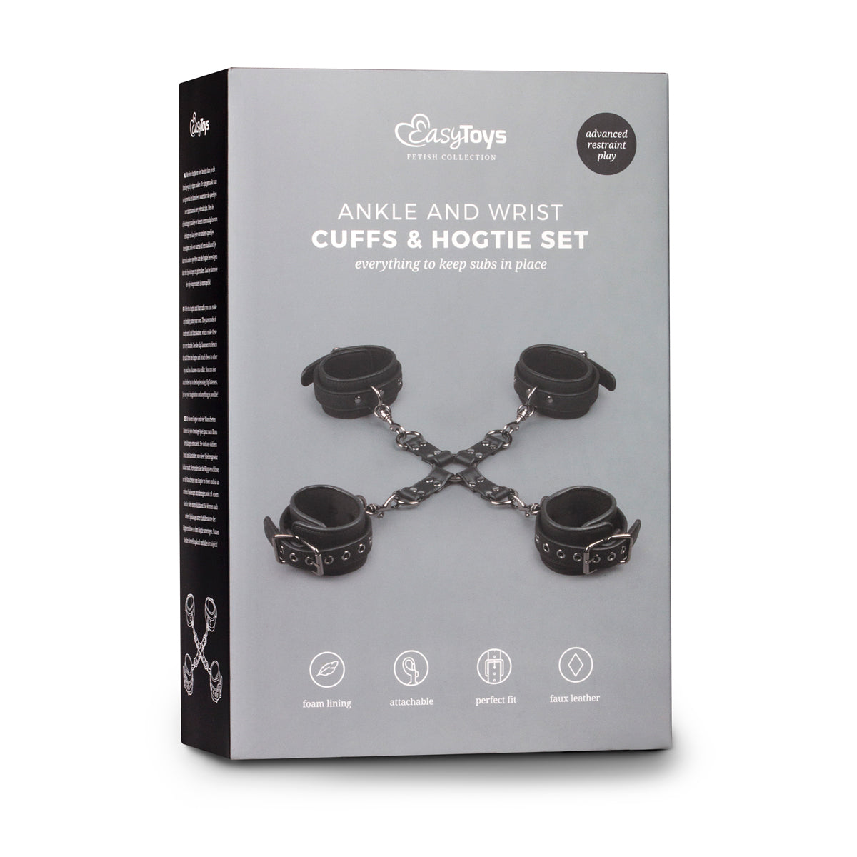 Hogtie With Hand And Ankle Cuffs Bondage Set > Bondage Gear > Restraints