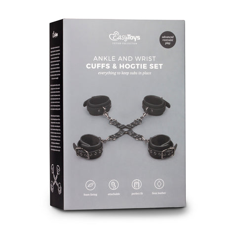 Hogtie With Hand And Ankle Cuffs Bondage Set > Bondage Gear > Restraints
