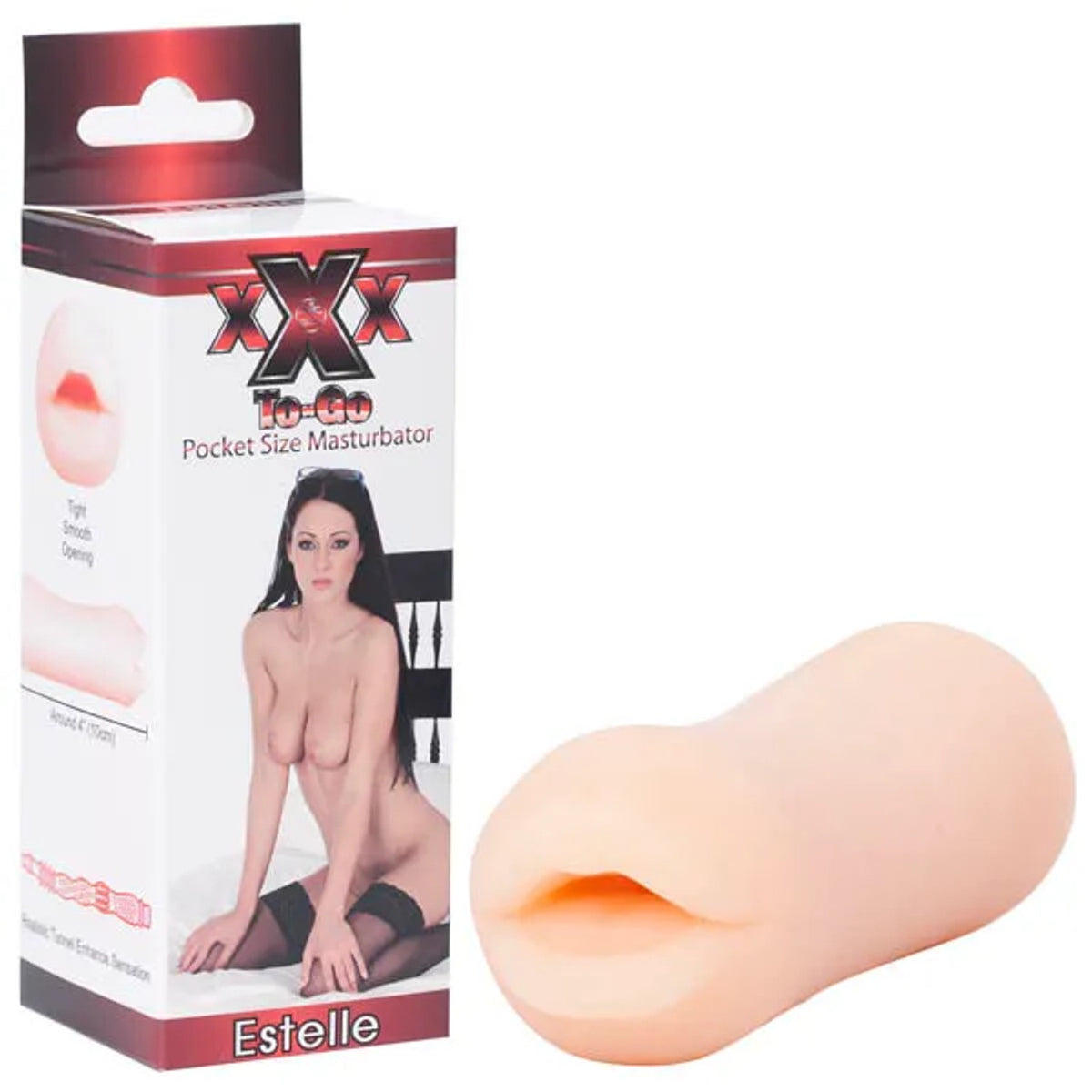 XXX To-Go Estelle 4 Inch Masturbator Super Soft Skin Tone Pocket Size Default Title Strokers - Manual
