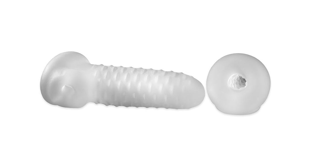 Fat Boy Checker Plate Sheath 7.5 Inch – Textured Sheath Enhancing Girth by 0.7 Inch Sex Toy SLEEVES