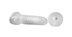 Fat Boy Checker Plate Sheath 7.5 Inch – Textured Sheath Enhancing Girth by 0.7 Inch > Sex Toys For Men > Penis Sleeves