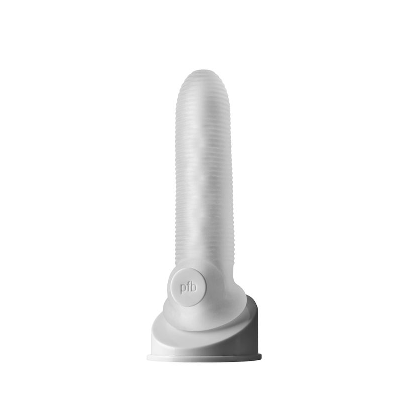 Fat Boy Micro Rib Sheath 6.5 Inch – Textured Silicone Sleeve for Stroking and Partner Play > Sex Toys For Men > Penis Sleeves