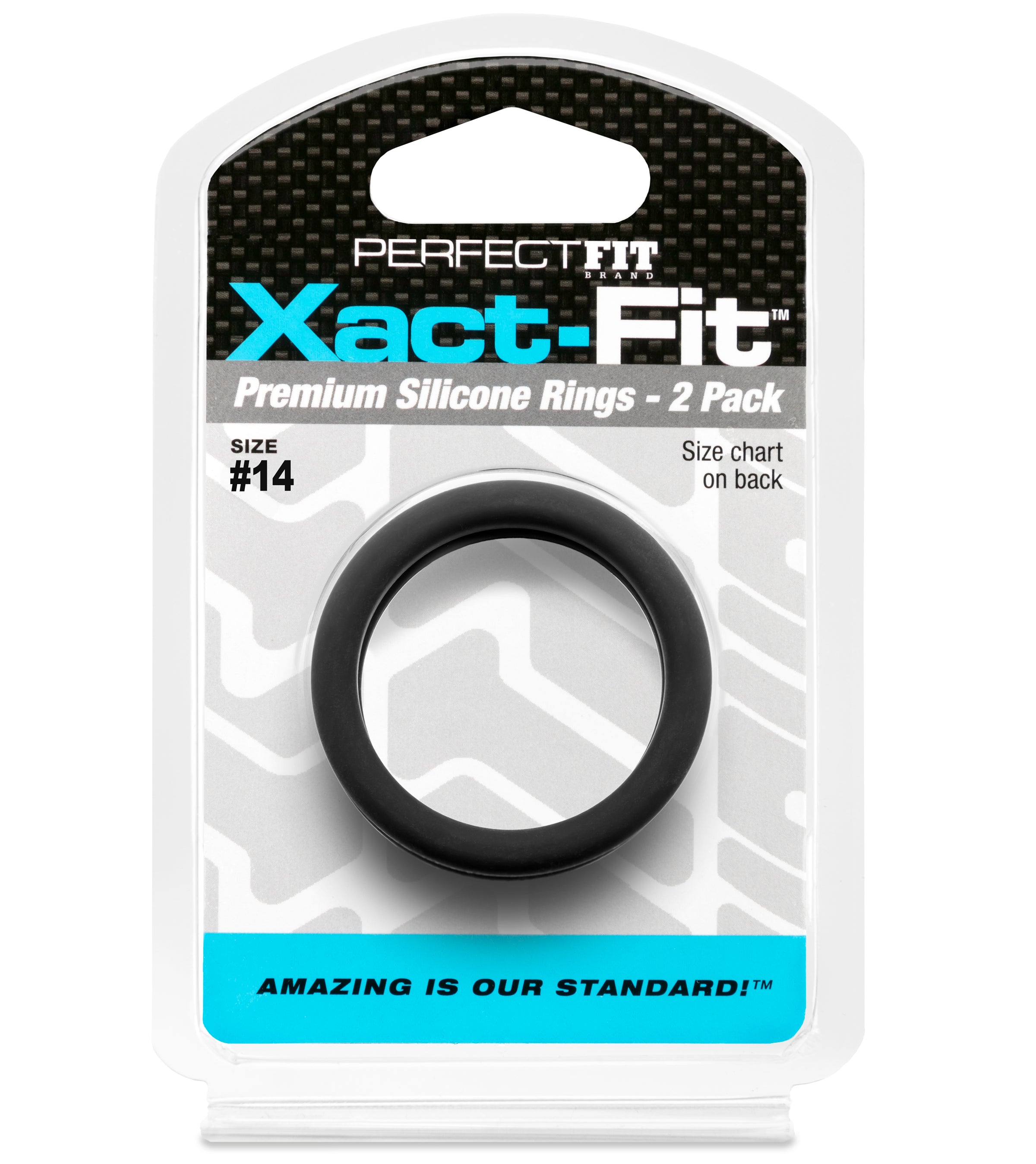 PlayZone Xact-Fit Ring 2-Pack – Precision Fit Cock Rings > Cock Ring > Sets