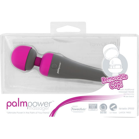PalmPower Massage Wand Pink for Ultimate Relaxation Electric Massager