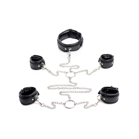 Adjustable Slave Bondage Shackle Set for Ultimate Restraint Restraints