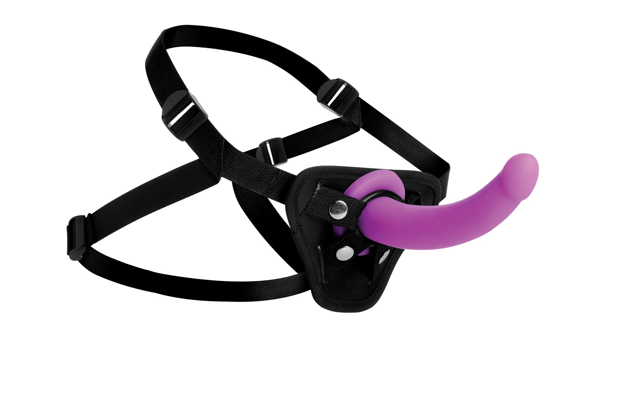 XR Navigator Strap On Adjustable Harness With G Spot Dildo 7" Inches > Dildos > Strap On Harnesses