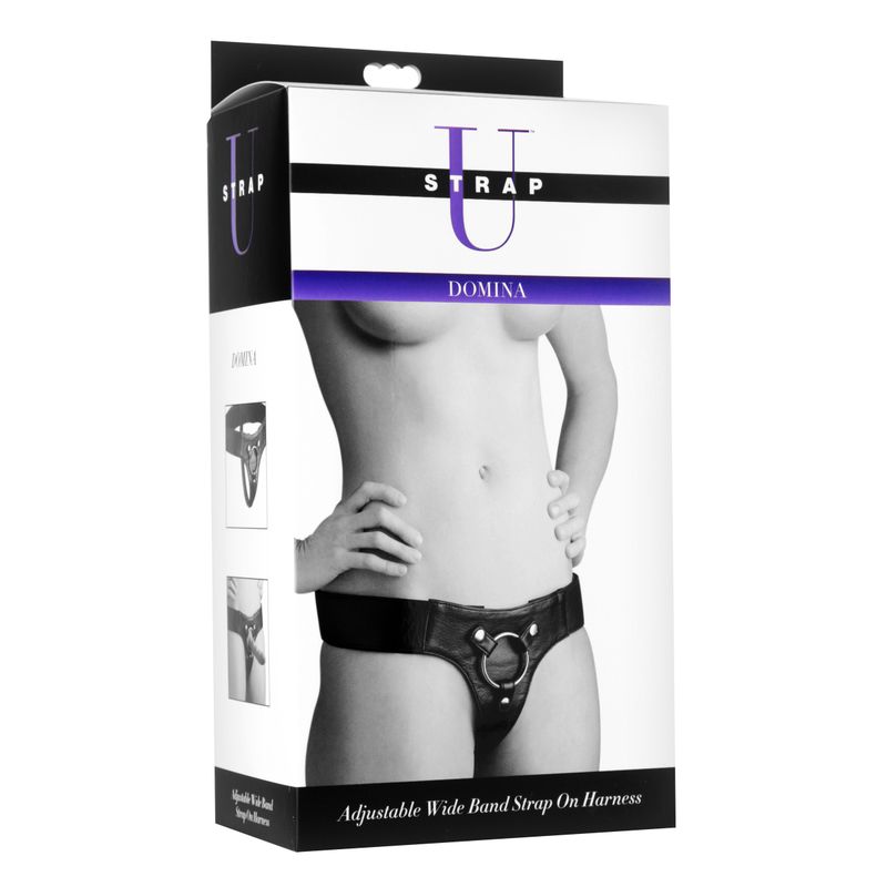 Domina Wide Band Strap On Harness > Dildos > Strap On Harnesses