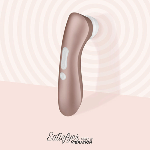Satisfyer Pro 2+ Clitoral Stimulator 164mm Touch-Free USB Rechargeable STIMULATORS