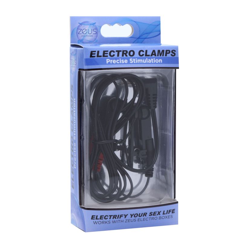 Zeus Electro Sex Clamps – Lightweight Sensation Clamps E-STIM TOYS