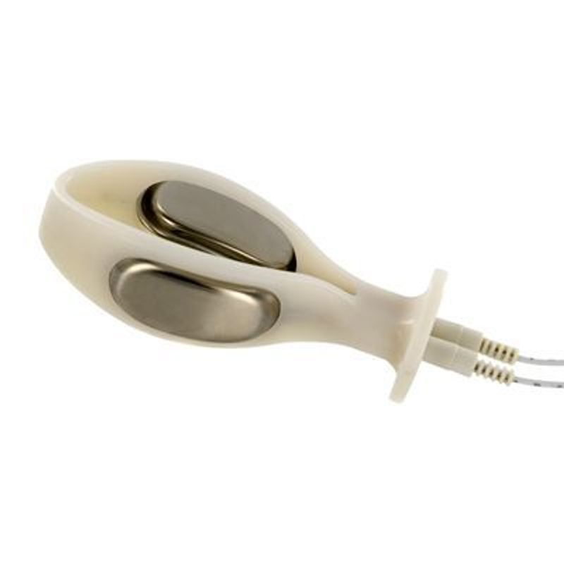 Zeus Electro Pussy Probe – Compatible with Zeus Power Units, Electro Stimulation Probe White E-STIM TOYS