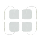 Zeus Electro Pads Four Pack Adult Intimacy Enhancer White E-STIM TOYS
