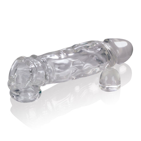 Butch Cocksheath Clear 8.5 Inch Length for Enhanced Girth SLEEVES