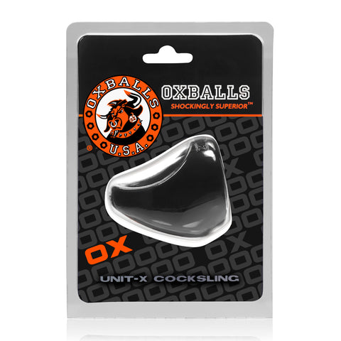 Unit X Cocksling Black - Sleek Sporty > Cock Ring > Sling
