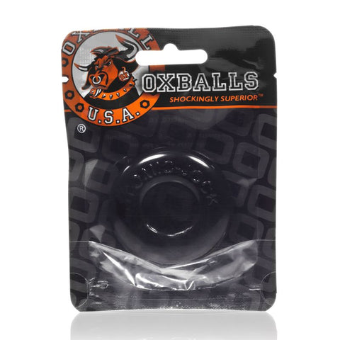 Donut 2 Large Black Cockring with Five Times Stretch for Enhanced Performance COCK RINGS