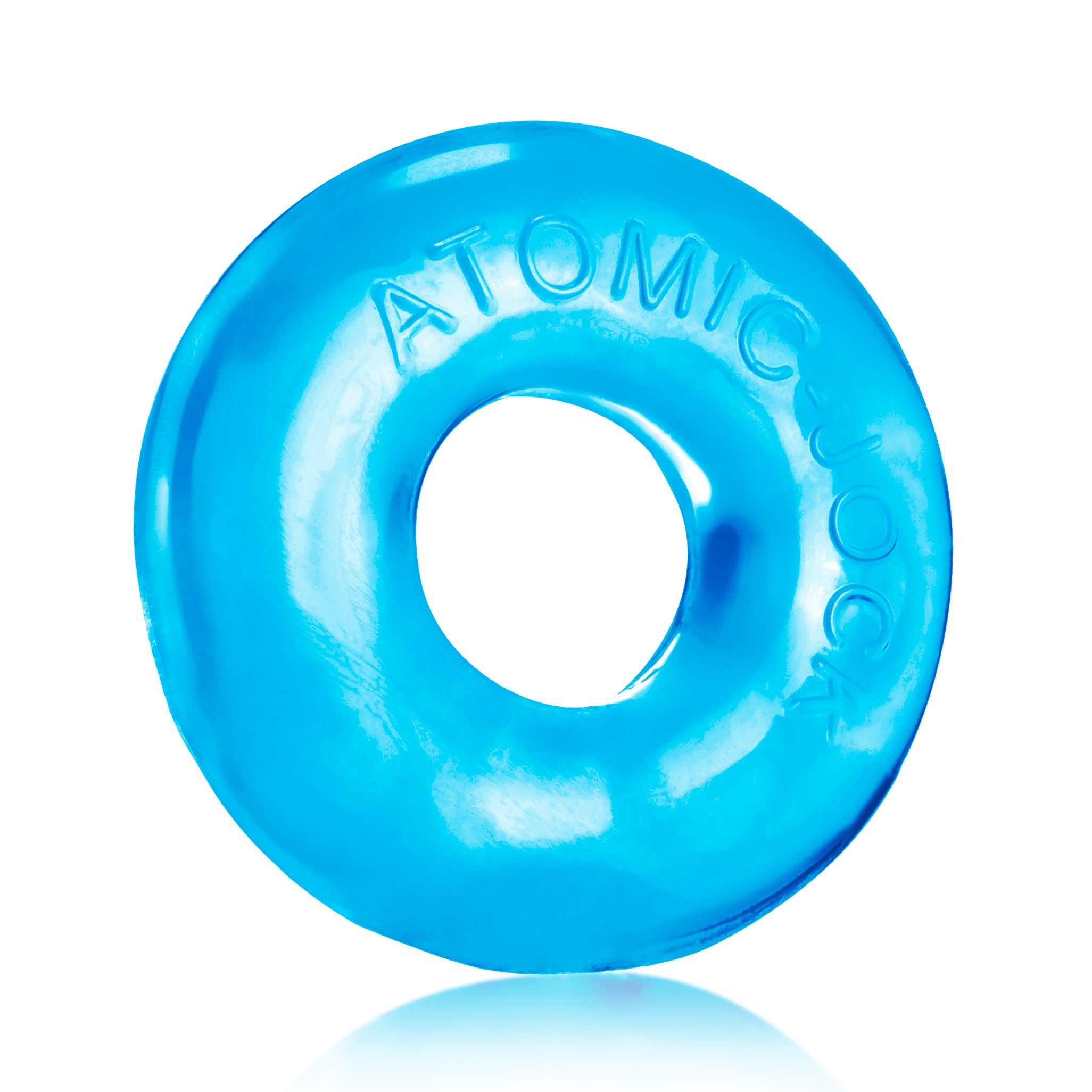Oxballs Do-Nut 2 Jelly Cock Ring Soft Stretchy Ice Blue Blue COCK RINGS