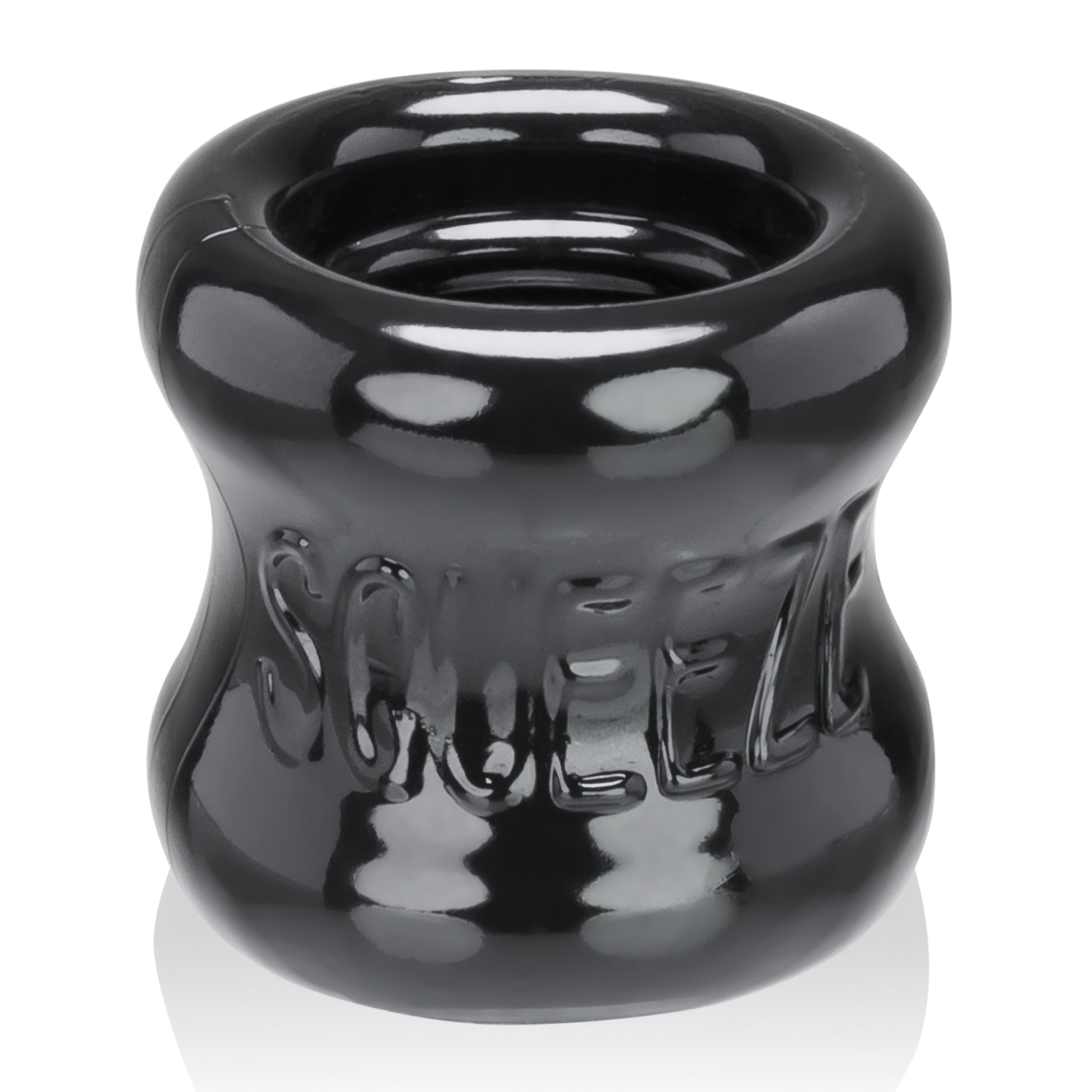 Squeeze Ball Stretcher Black > Sex Toys For Men > Ball Stretchers