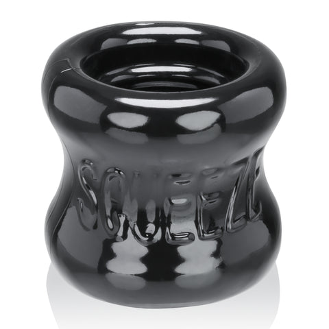 Squeeze Ball Stretcher Black > Sex Toys For Men > Ball Stretchers
