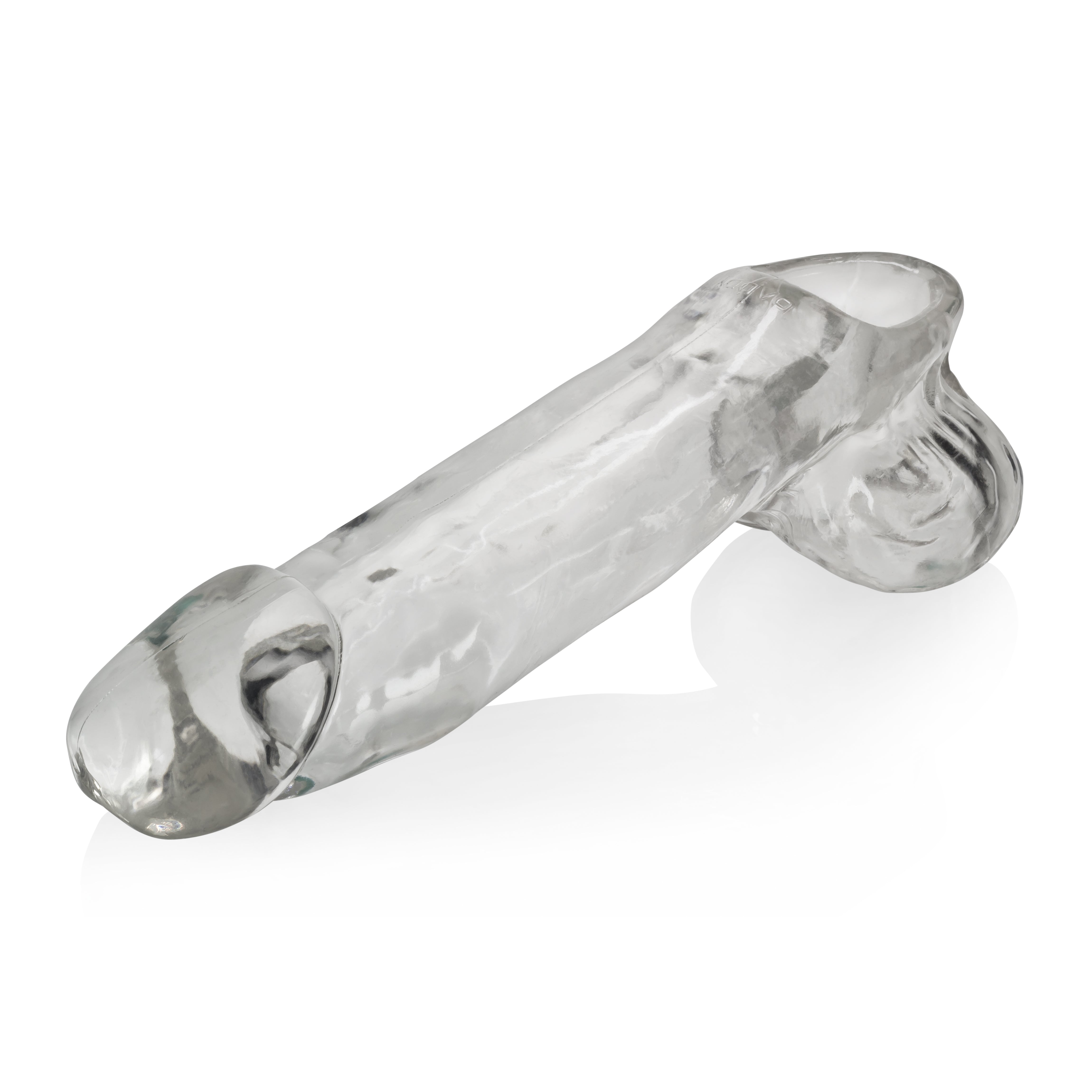 Daddy Cocksheath w Balls Clear 10 Inch Length Secondary image