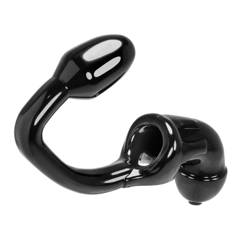 Tailpipe Asslock and Cocklock by Oxballs - Dual Function Cockcage and Buttplug for Enhanced Chastity and Pleasure Cages
