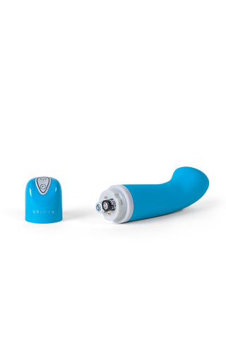 Bdesired Deluxe Curve Blue Lagoon Waterproof Massager 6" Vibrators - G Spot