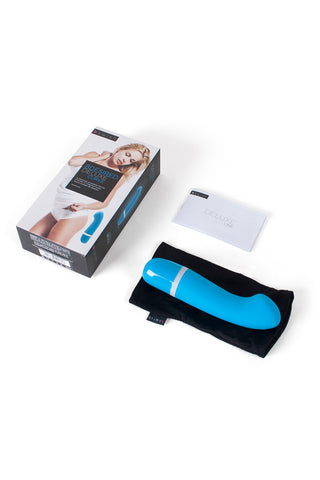 Bdesired Deluxe Curve Blue Lagoon Waterproof Massager 6" Vibrators - G Spot