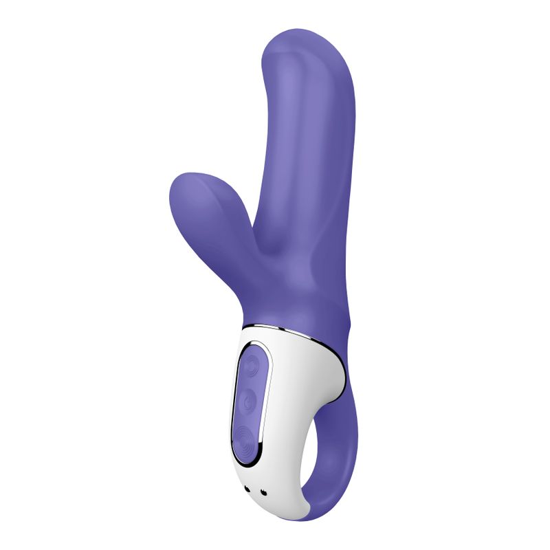 Satisfyer Magic Bunny Rechargeable Silicone G-Spot and Clitoral Dual Vibrator > Sex Toys For Ladies > G-Spot Vibrators