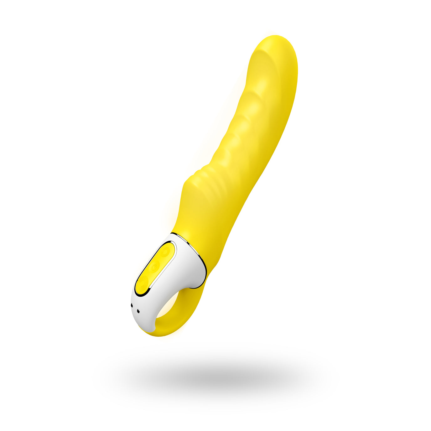 Satisfyer Yummy Sunshine G Spot Silicone Vibrator – Curved G Spot Vibrator > Sex Toys For Ladies > G-Spot Vibrators