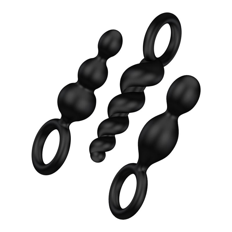 Satisfyer Booty Call Set of 3 Silicone Anal Plugs – Silicone Anal Plugs Set > Anal Range > Butt Plug Kits
