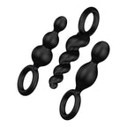 Satisfyer Booty Call Set of 3 Silicone Anal Plugs – Silicone Anal Plugs Set > Anal Range > Butt Plug Kits