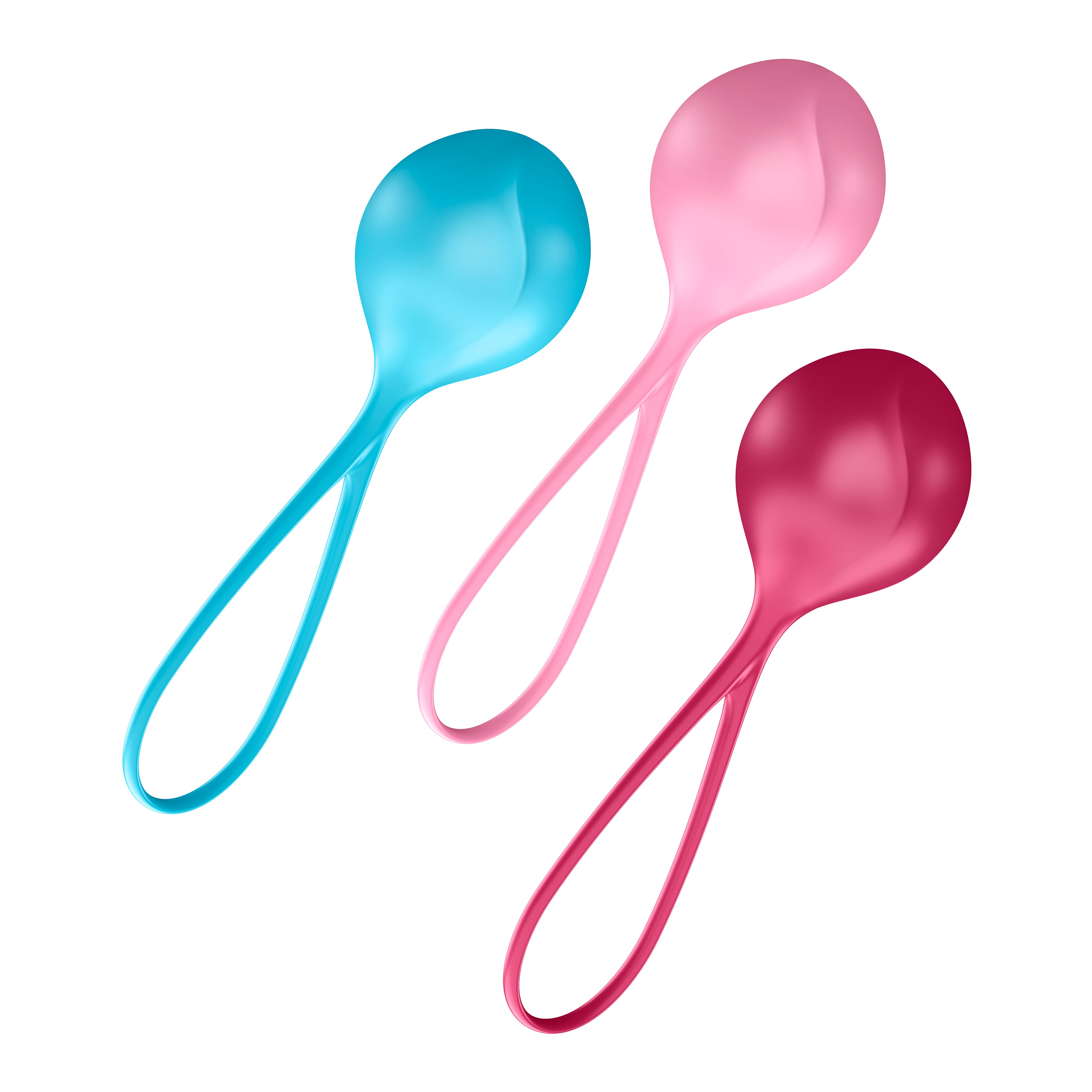 Satisfyer Strengthening Balls Weighted Pelvic Floor Kegel Balls Set of 3 Multi > Sex Toys For Ladies > Kegel Exercise