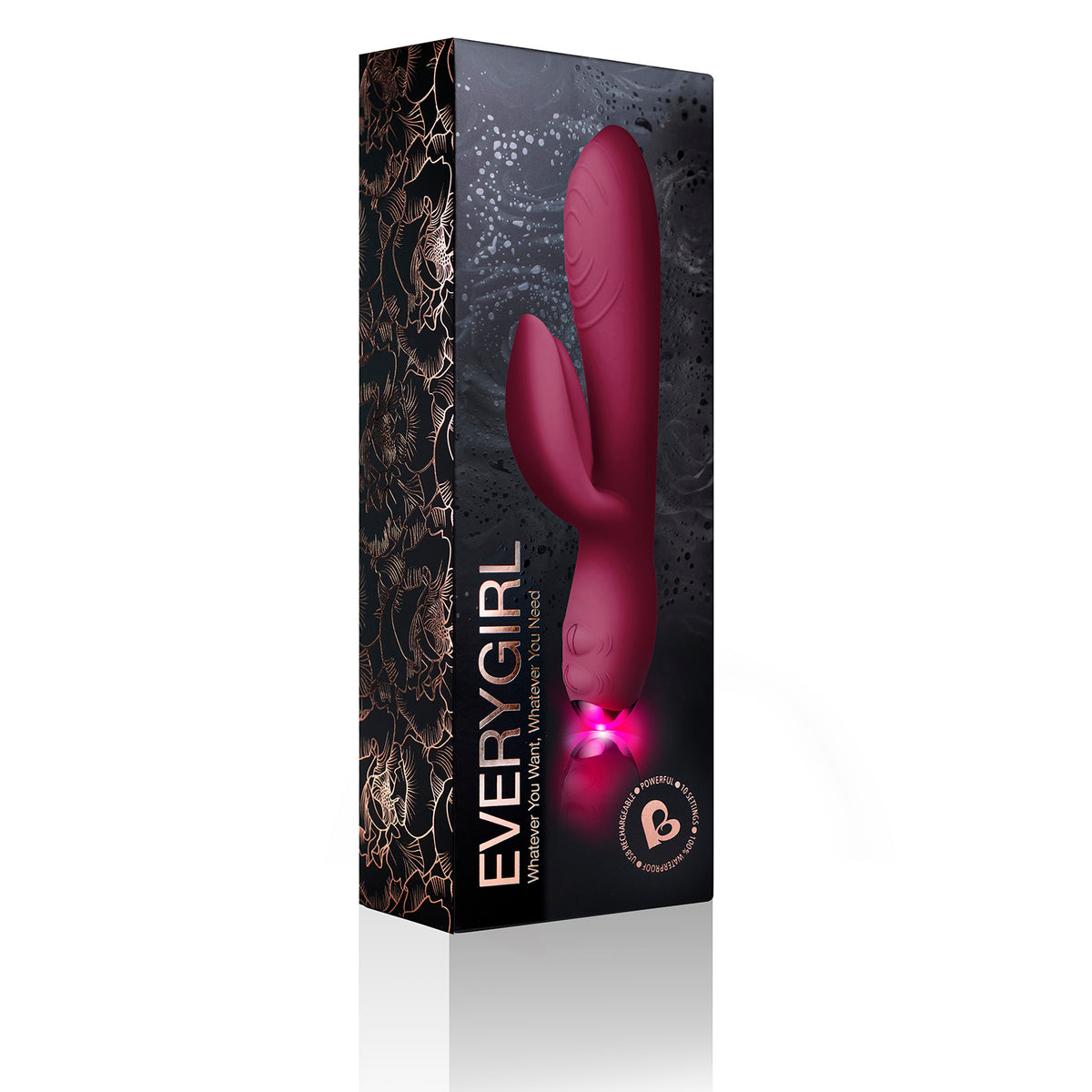 Every Girl Rabbit Vibrator Burgundy > Vibrators > Ladies > Rabbit