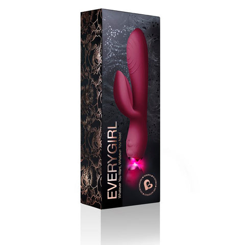 Every Girl Rabbit Vibrator Burgundy > Vibrators > Ladies > Rabbit