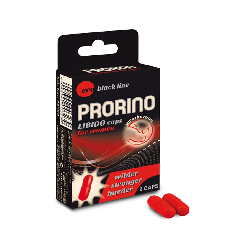 PRORINO Libido Capsules For Women 2 Pc Enhancers Female