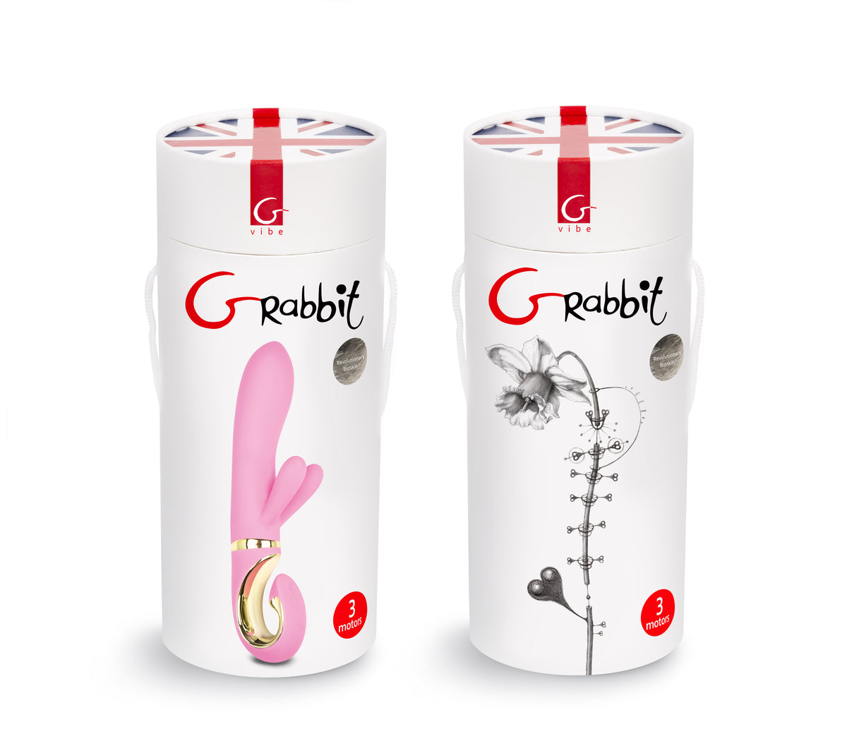 Grabbit Candy Pink 7 x 1.3 Inch G-Spot Vibrator > Vibrators > Ladies > Rabbit