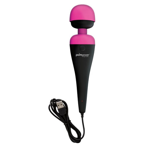PalmPower Massage Wand Plug and Play USB with Power Bank Electric Massager