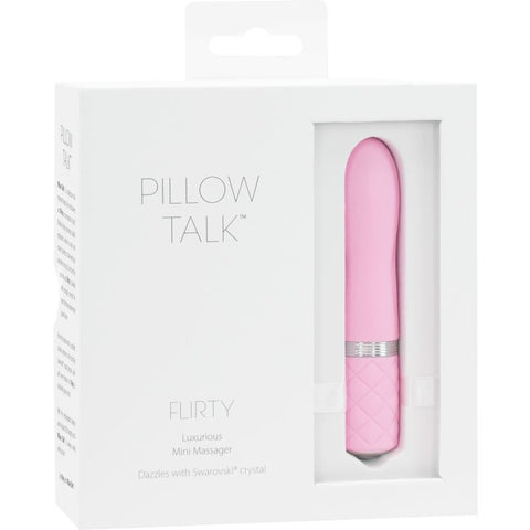 Pillow Talk Flirty Pink Mini Vibrator for Playful Fun Vibrators