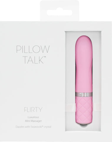 Pillow Talk Flirty Pink Mini Vibrator for Playful Fun Vibrators