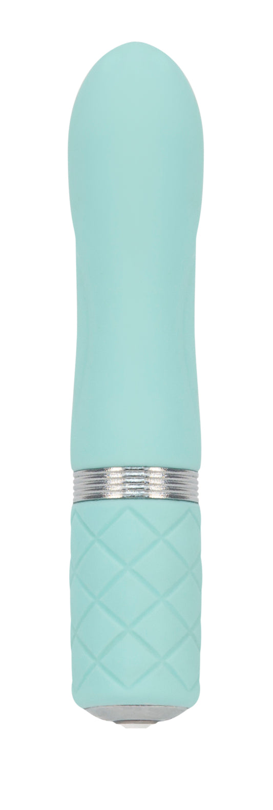Pillow Talk Flirty Teal Vibrator for Playful Exploration