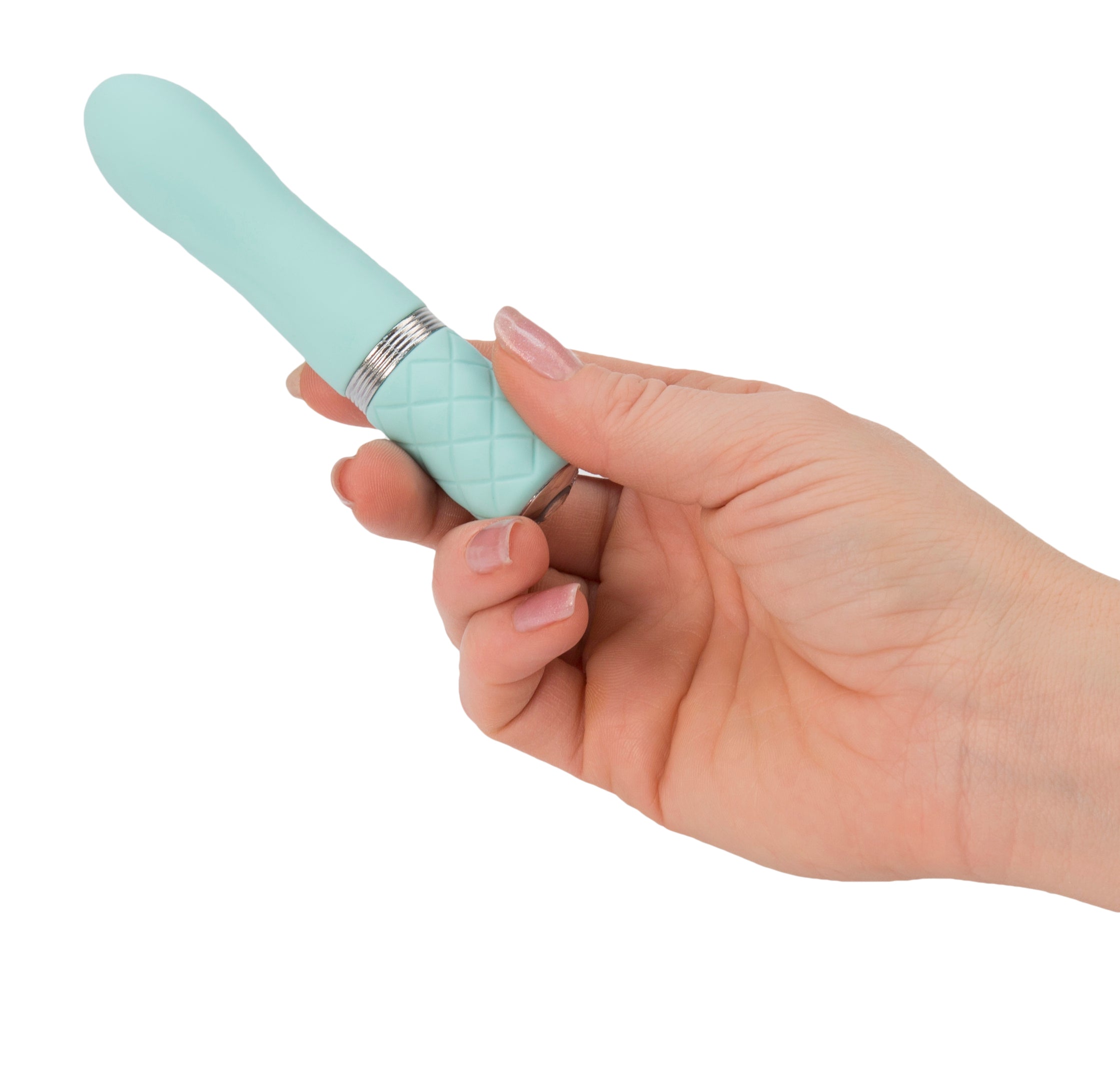 Pillow Talk Flirty Teal Vibrator for Playful Exploration Vibrators
