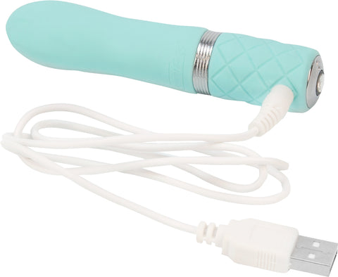 Pillow Talk Flirty Teal Vibrator for Playful Exploration Vibrators