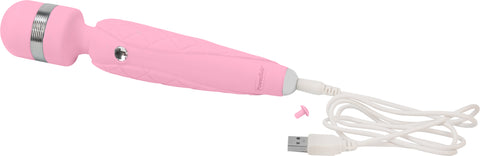 Pillow Talk Cheeky Pink Luxury Self-Care Wand Electric Massager