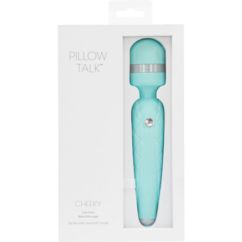 Pillow Talk Cheeky Teal Luxurious Self-Care Wand > Sex Toys > Massage Wands