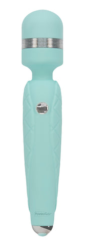 Pillow Talk Cheeky Teal Luxurious Self-Care Wand Electric Massager
