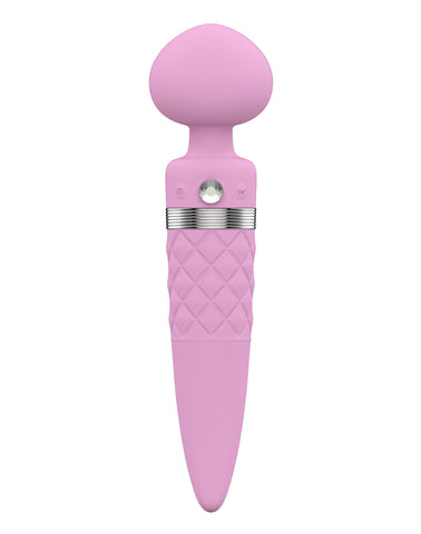 Pillow Talk Sultry Dual Ended Warming Massager Pink Pink Electric Massager